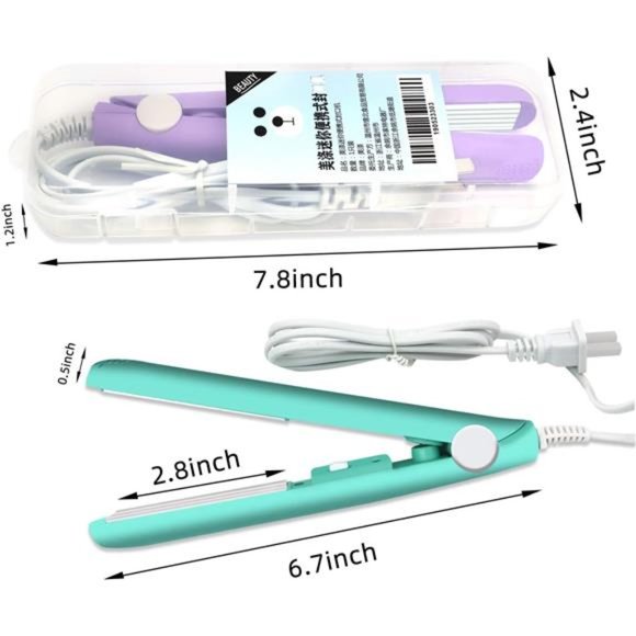 2 PACK Mini Bag Sealer Heat Seal, Handheld Food Sealer Bag Resealer for Food - Picture 2 of 6